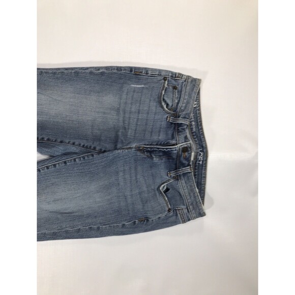 Ann Taylor Loft Jeans Womens Sz 27/4P Petite Modern Skinny Distressed 28" Inseam - Picture 4 of 7
